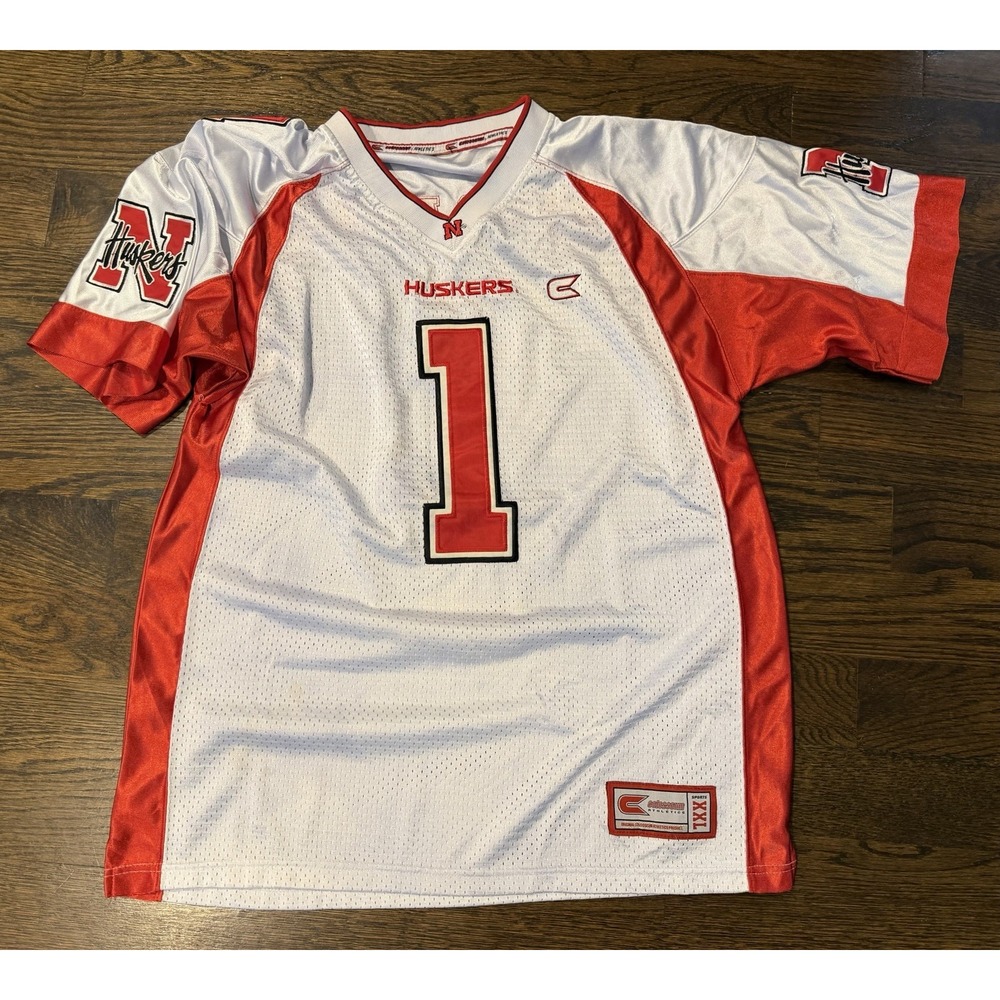Colosseum Nebraska Cornhuskers Football Jersey Mens 2XL NCAA #1